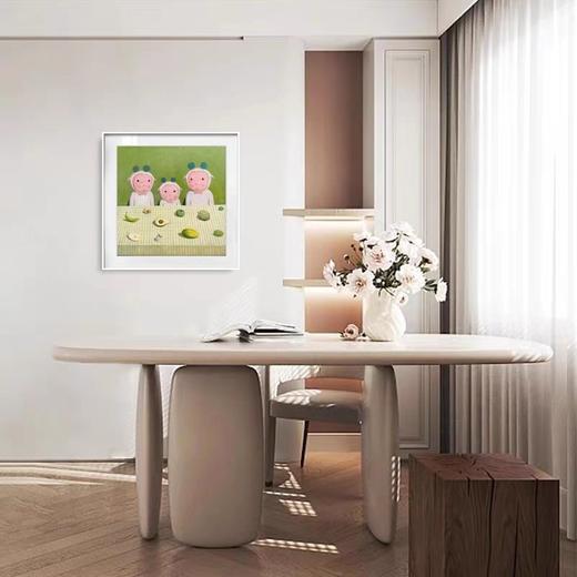 绿格子-杨媛媛版画 商品图3