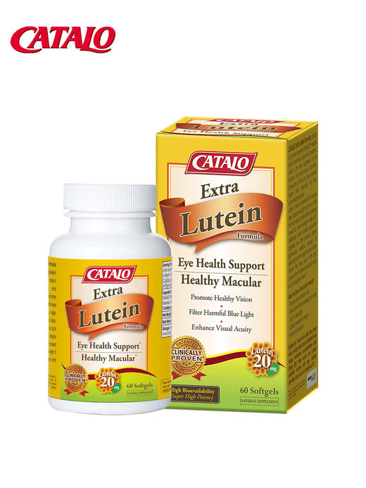 Catalo 家得路 特强活视叶黄素配方 60粒 商品图0