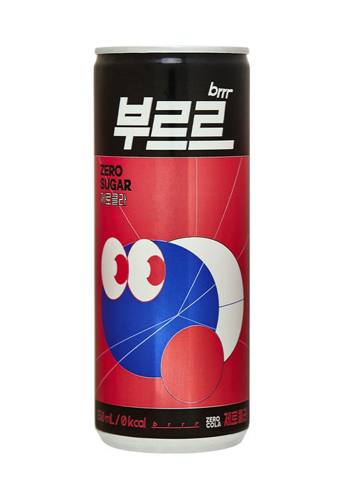 韩国咕噜噜零度可乐250ml 商品图1