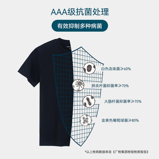 十如仕圆领重磅液氨丝光短袖T恤-T02-01 商品图4