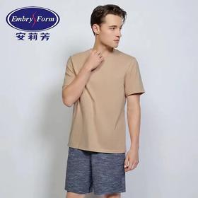 安莉芳新品[舒眠睡衣系列]男士睡衣家居服套装ELM0586