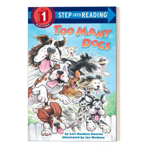 英文原版 Step into Reading 1 - Too Many Dogs 好多小狗 英文版 进口英语原版书籍 商品图1