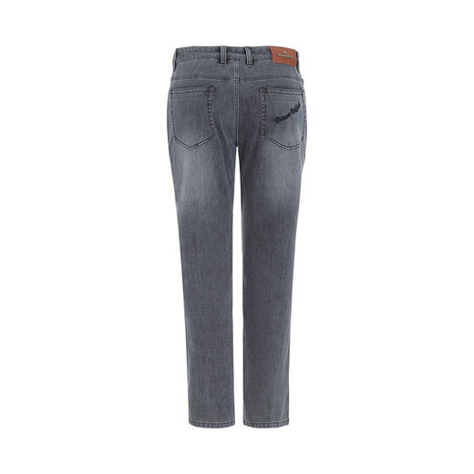 布兰施男士美式复古休闲牛仔裤 商品图5