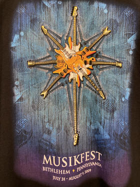 Y2K Vintage anvil MUSIKFEST 音乐节 短袖T恤 _SST(2XL)