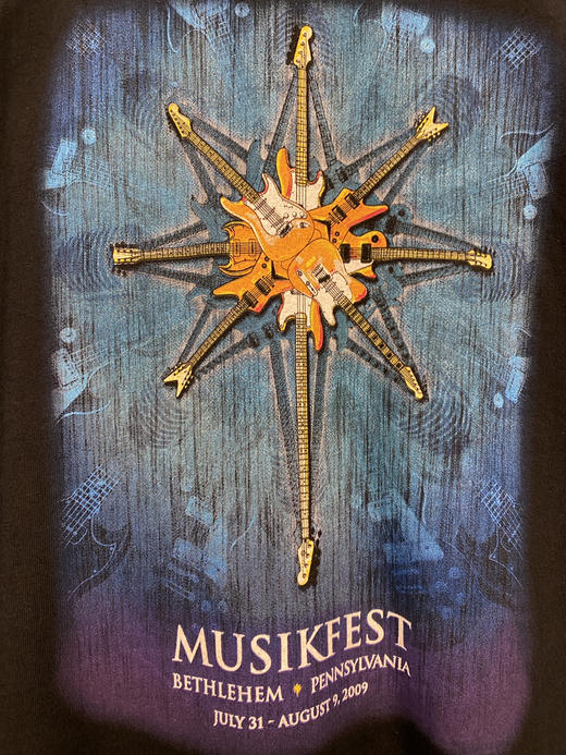 Y2K Vintage anvil MUSIKFEST 音乐节 短袖T恤 _SST(2XL) 商品图0
