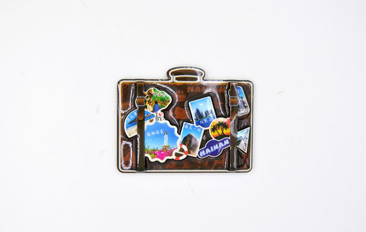 海南三亚旅行箱冰箱贴-琼 商品图0
