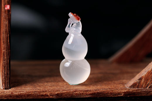 南红冰飘葫芦【福禄相伴】吊坠   配精美挂绳 商品图0