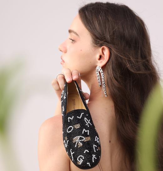 西村名物2023夏季新款平底优雅单鞋软底舒适百搭镂空奶奶鞋12231 商品图2