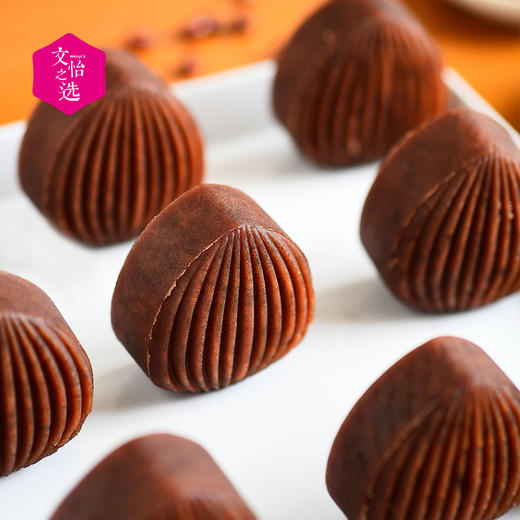 【好吃的】朴食有方 红豆芡实糕 红豆糕 软绵滑爽 细腻粉糯 入口即化 清甜不腻 200g/盒（25g*8只）【收到货后冰箱冷藏保存】 商品图3