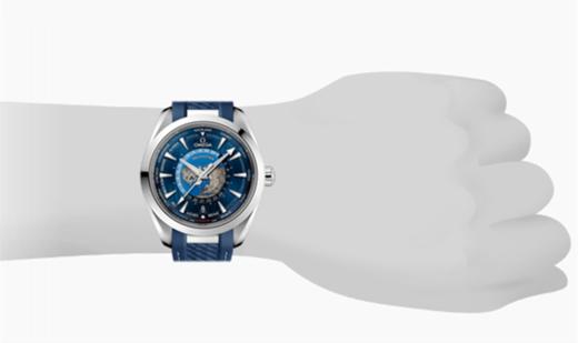 欧米茄 OMEGA 海马系列 AQUA TERRA 150米腕表 43毫米至臻天文台GMT世界时腕表 世界时腕表 220.12.43.22.03.001 商品图2