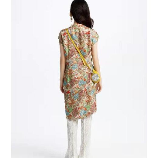 南二楼渔牌2023年夏印花旗袍连衣裙FGHA0019精品女装 商品图2