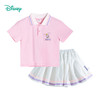 【商场同款】迪士尼童装小清新学院风套装女童夏季新款甜酷POLO衫百褶裙222DT0160 商品缩略图5