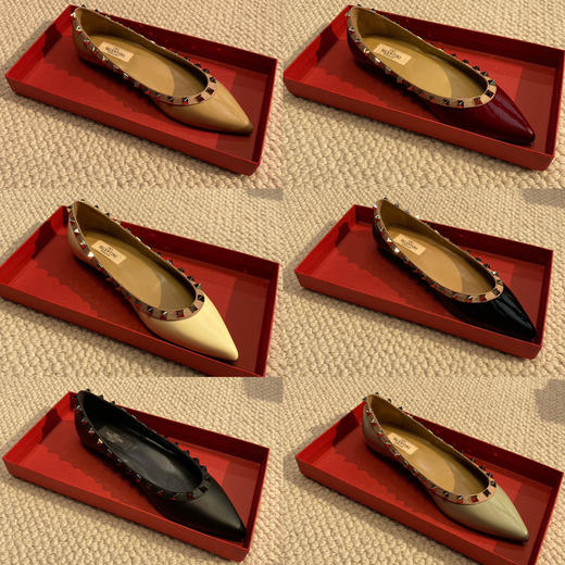 华伦天奴代购级别铆钉尖头gh 商品图6