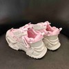 LFGJ10107设计师高级感拼色厚底增高老爹鞋 商品缩略图3