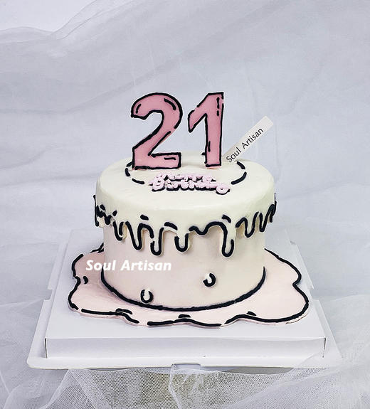 漫画风数字蛋糕3 商品图0