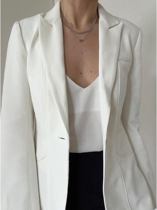 C/MEO | Long Gone Blazer [白色西装外套] 商品图6