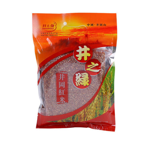 井之绿井冈山红米营养红稻米468g*3袋 商品图0