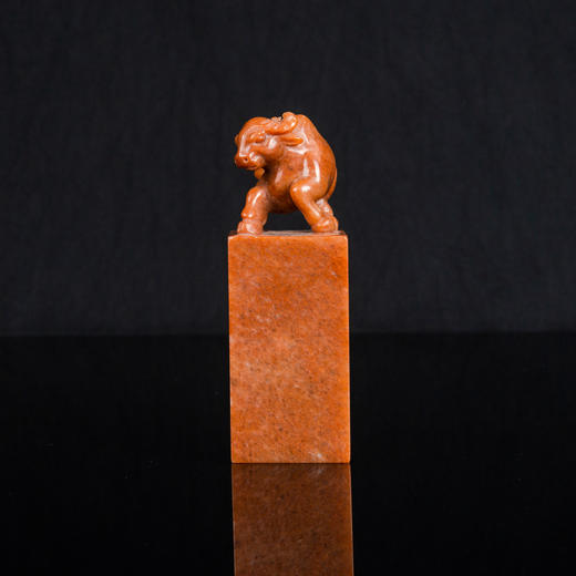 学习强国-西泠印社印度红石牛印章3*9cm 商品图4