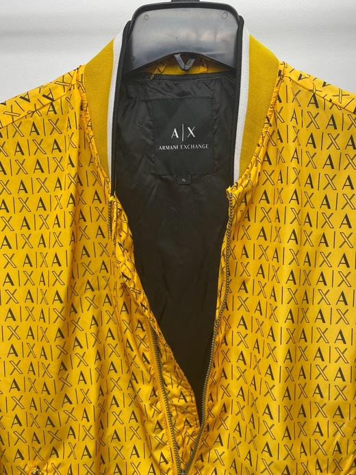 瑕疵 Armani Exchange/AX 阿玛尼  男士满印logo棒球领夹克外套 商品图2