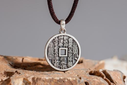 矩德泉坊 纯银手作    山鬼挂扣（1.7厘米版）588 商品图7