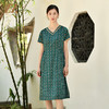 佐尔美夏季新款 优雅气质桑蚕丝真丝连衣裙女E32LS17 商品缩略图0