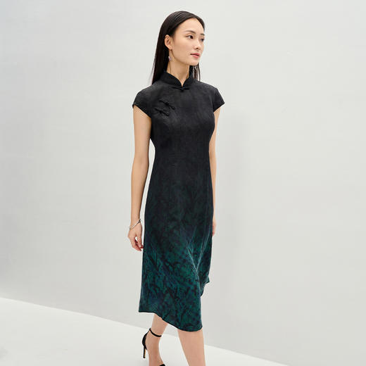 TANGY Collection/天意精品莨绸连衣裙 商品图1