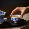 自慢堂 山水/明月杯 景德镇陶瓷茶杯高档个人专用功夫茶杯品茗杯 商品缩略图4