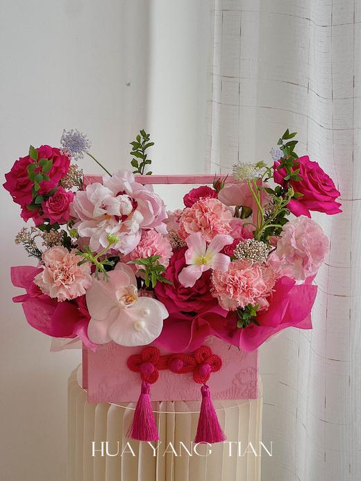 粉面桃花 · 国风花盒 商品图2