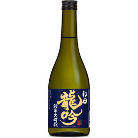 日本秋田龙吟 纯米大吟酿清酒720ml*1瓶