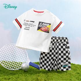 汽车总动员男宝夏T恤套装短袖上衣短裤儿童男童套装童装