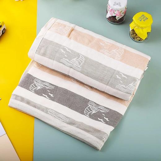 新品上新 素道天然有机纯棉新生儿抱毯 儿童卡通可爱抱被110*110cm 商品图0