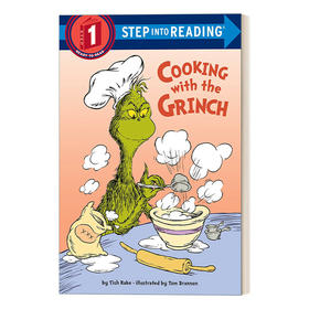 英文原版 Step into Reading 1 - Cooking with the Grinch Dr. Seuss 苏斯博士系列 英文版 进口英语原版书籍