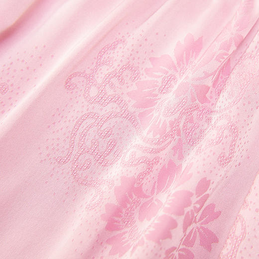 复古民族风休闲裤，国潮提花福袋流苏高腰阔腿裤OG-A9341 商品图3