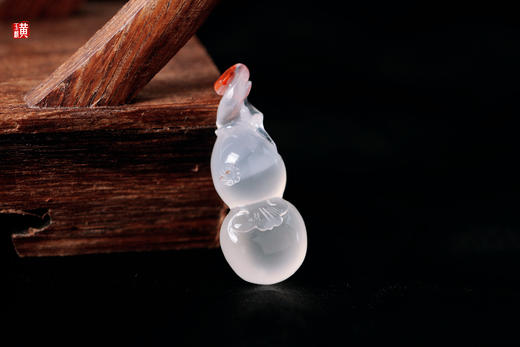 南红冰飘葫芦【福禄相伴】吊坠   配精美挂绳 商品图1