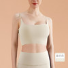 莱卡简约吊带运动内衣女欧美外穿细肩带美背心带胸垫健身瑜伽文胸 商品缩略图8