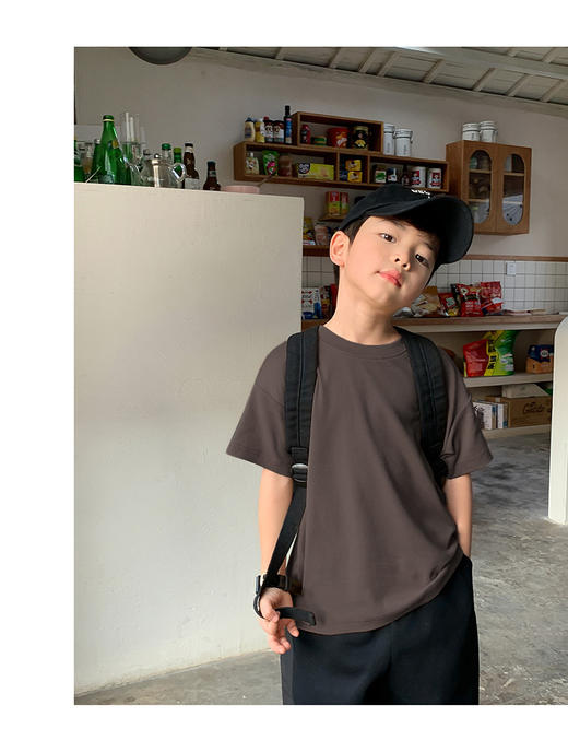 【49.9/2件】男女纯棉夏季半袖上衣 中大童短袖 90-170码可选 高品质儿童棉质短袖上衣 儿童t恤宝宝衣服 商品图8