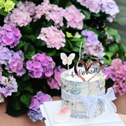 烤爱·生日蛋糕系列·永恒的爱蝴蝶·母亲节蛋糕·聚会生日节日【仅限深圳同城配送】 商品图1