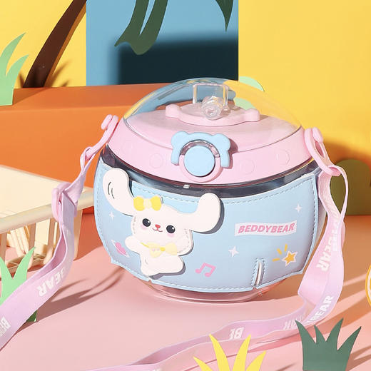 【品牌直发】【杯具熊嘟嘟桶/星球杯/面包壶】塑料杯PPSU 保温杯 夏日水杯 商品图5