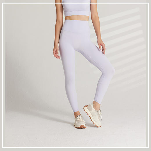 《5送2 10送5》哈瓦塔瑜伽九分裤裸感高弹运动裤一码通无LOGO 商品图6