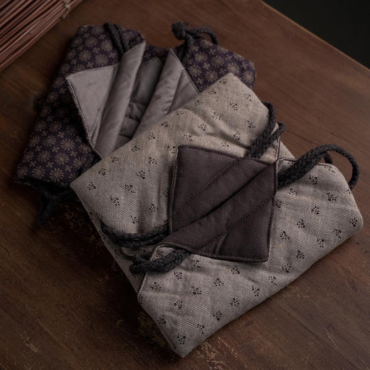 依云如意茶具包/棉麻茶具茶杯收纳袋子便携旅行布包 商品图0