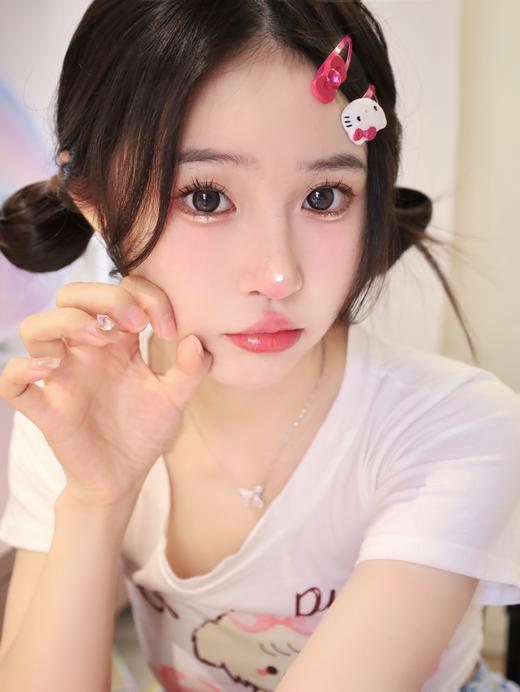 月抛lillilly Y22 白金茶 棕 14.5mm  非离子 商品图3