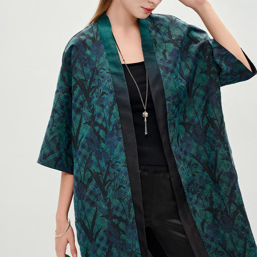 TANGY Collection/天意精品莨绸开衫 商品图3