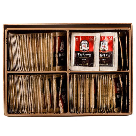 韩国正官庄红参茶100包礼盒 商品图4