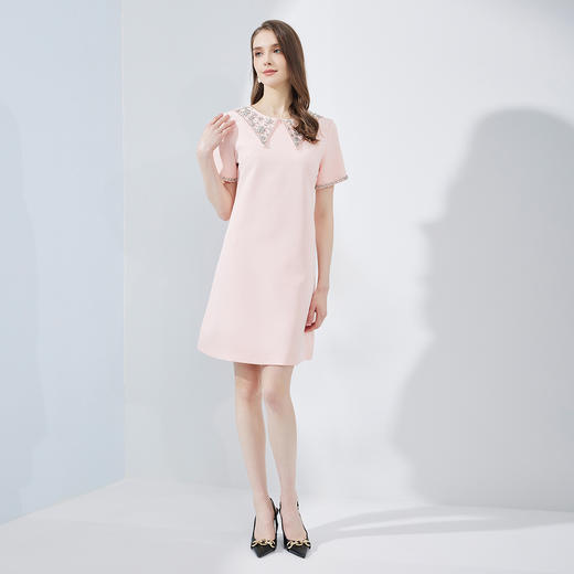 RF8D2斯尔丽瑟俪2023夏季新款温柔甜美优雅短袖连衣裙 商品图3