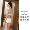 HSIA遐女士中腰平角裤高品质牛奶丝柔软亲肤薄性感蕾丝内裤女夏【蔷薇blues】 商品缩略图2