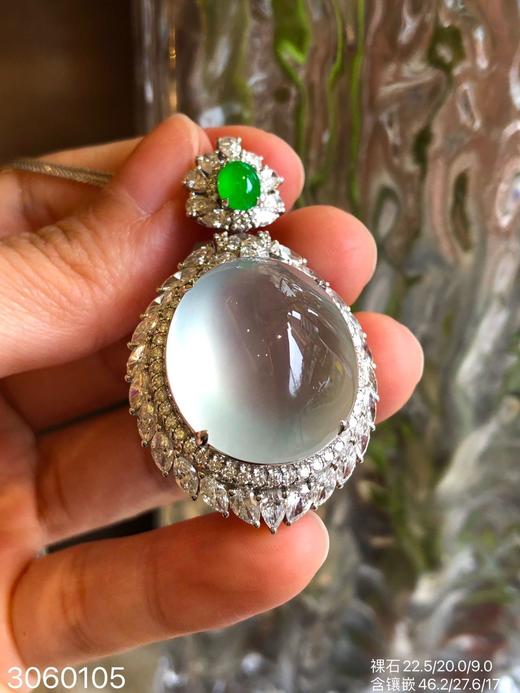 玻璃蛋面吊坠【3060105】具体价格微信咨询 商品图6