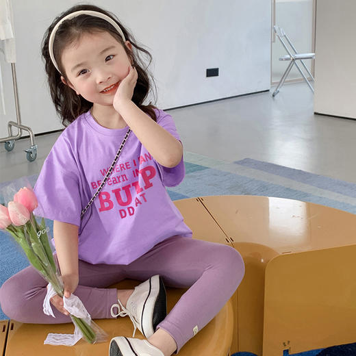 【59/2件】童装男女短袖t恤 纯棉夏季新款 90-170码可选 高品质儿童棉质短袖上衣 儿童宝宝半袖上衣中小童-QQ 商品图3