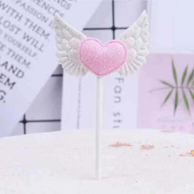 翅膀贝拉女孩摆件 天使贝拉小公主装饰摆件 贝拉天使翅膀爱心摆件 商品图3