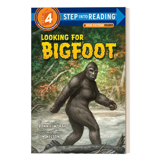 英文原版 Step into Reading 4 - Looking for Bigfoot 寻找大脚怪 英文版 进口英语原版书籍 商品图0