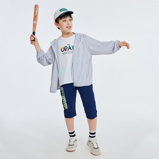 【三妈优选】龙之涵 亲子款提花呼吸孔防晒衣 透气不憋闷 UPF50+ 吸湿排汗 婴幼儿A类标准 商品图13